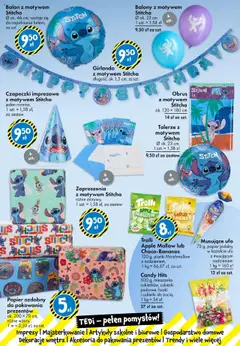 TEDi Gazetka od 13.06.2025 | Strona: 9 | Produkty: Talerze, Pianki marshmallow, Lizaki, Artykuły szkolne