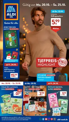 Aldi Süd - Aldi Süd: Wochenangebote ab 19.10.2025 gültig