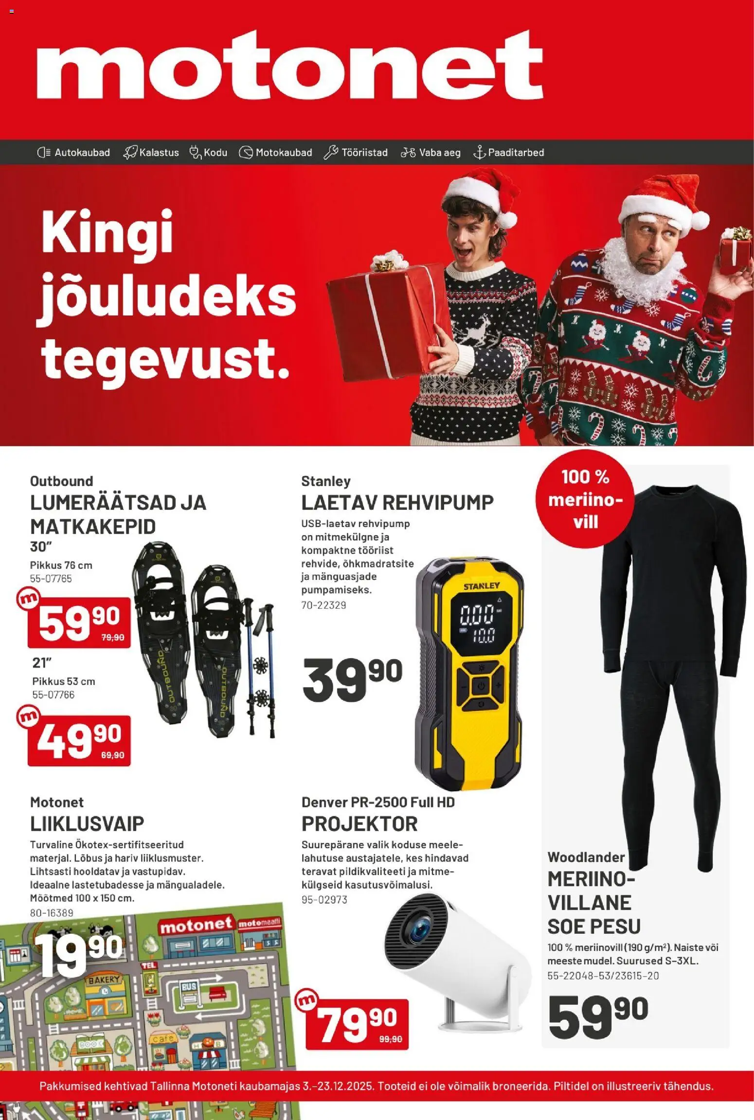 Motonet tarjoukset – voimassa 03.12.2025 alkaen | Sivu: 1 | Tuotteet: Voi