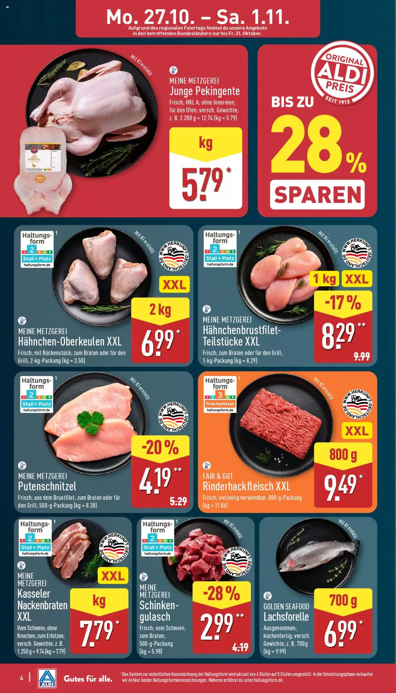 Aldi Prospekt 	 – gültig ab 27.10.2025 | Seite: 4