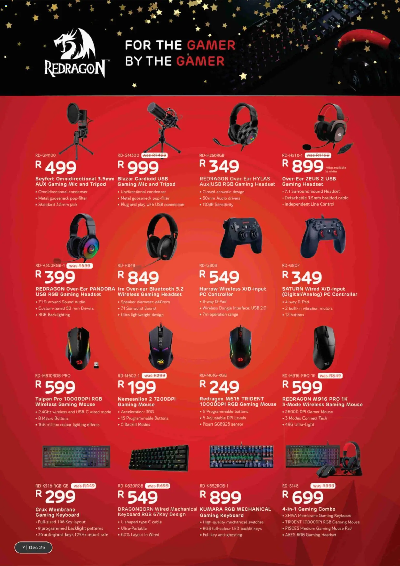 New Computer Mania catalogue – valid from 01.12.2025 | Page: 8 | Products: Keyboard, Audio, Speaker, USB