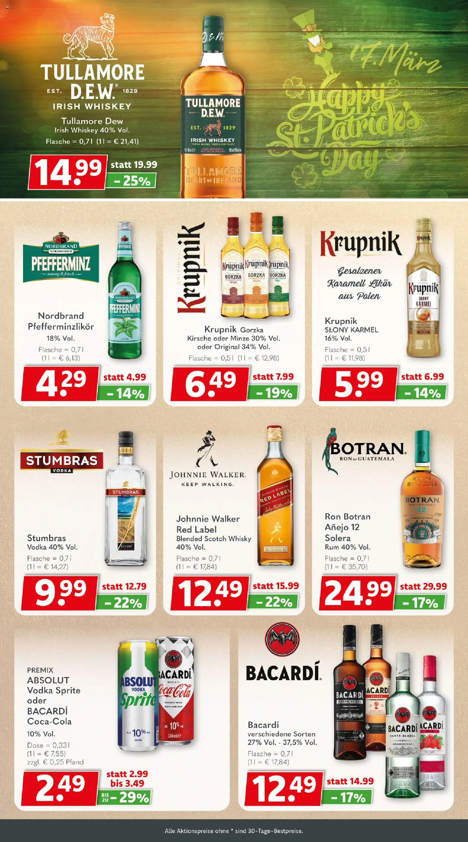 Getränkeland Prospekt 	 – gültig ab 02.03.2026 | Seite: 4 | Produkte: Likör, Rum, Vodka, Johnnie walker