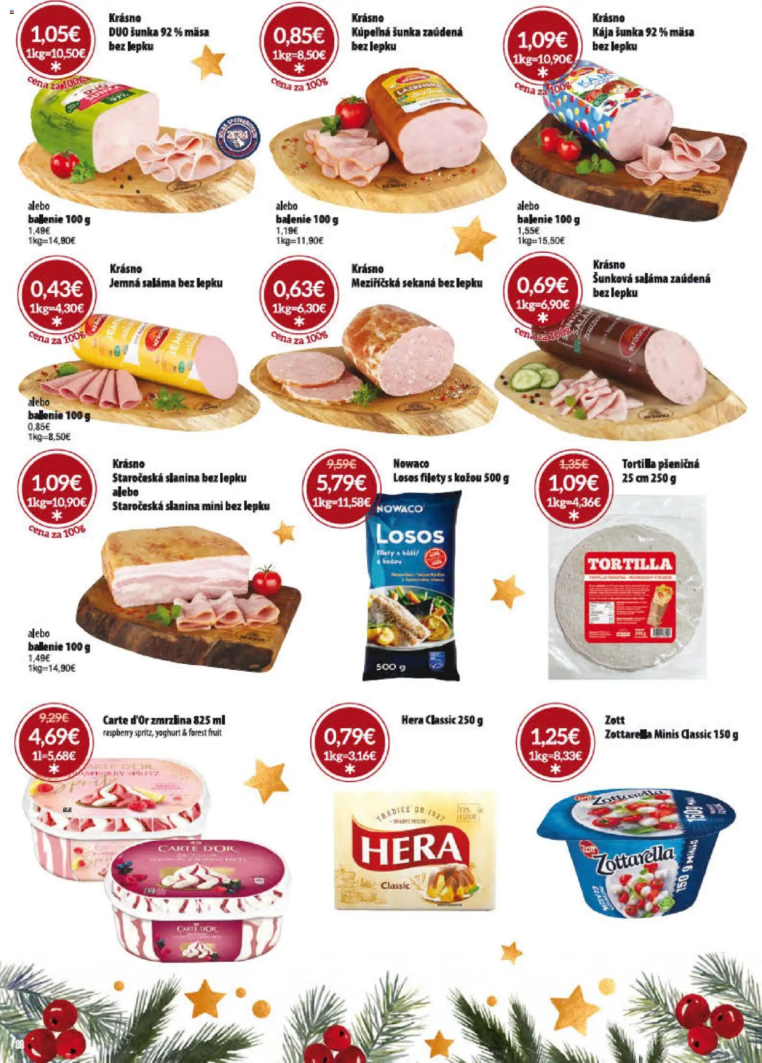 Nové Nitrazdroj akcie – leták je platný od 15.12.2025 | Strana: 11 | Produkty: Kúpelňa, Šunka, Hera