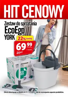Pogląd oferty "Prim Market Promocja - Zestaw Do Sprzątania Ecoego York" - ważna od 24.11.2025