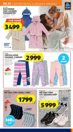 Aldi akciós ujság - amely érvényes a következő dátumtól: 21.08.2025 | Oldal: 23 | Termékek: Leggings