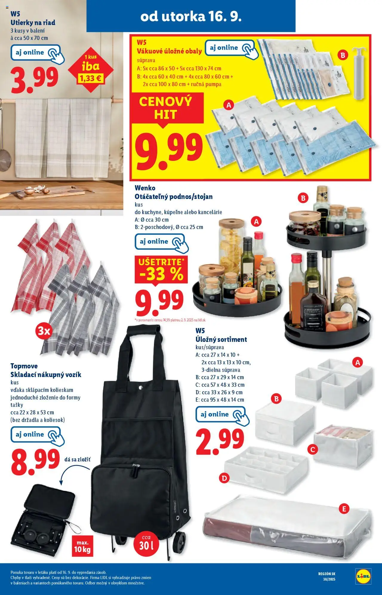 Nové Lidl akcie – leták je platný od 16.09.2025 | Strana: 65 | Produkty: Pumpa