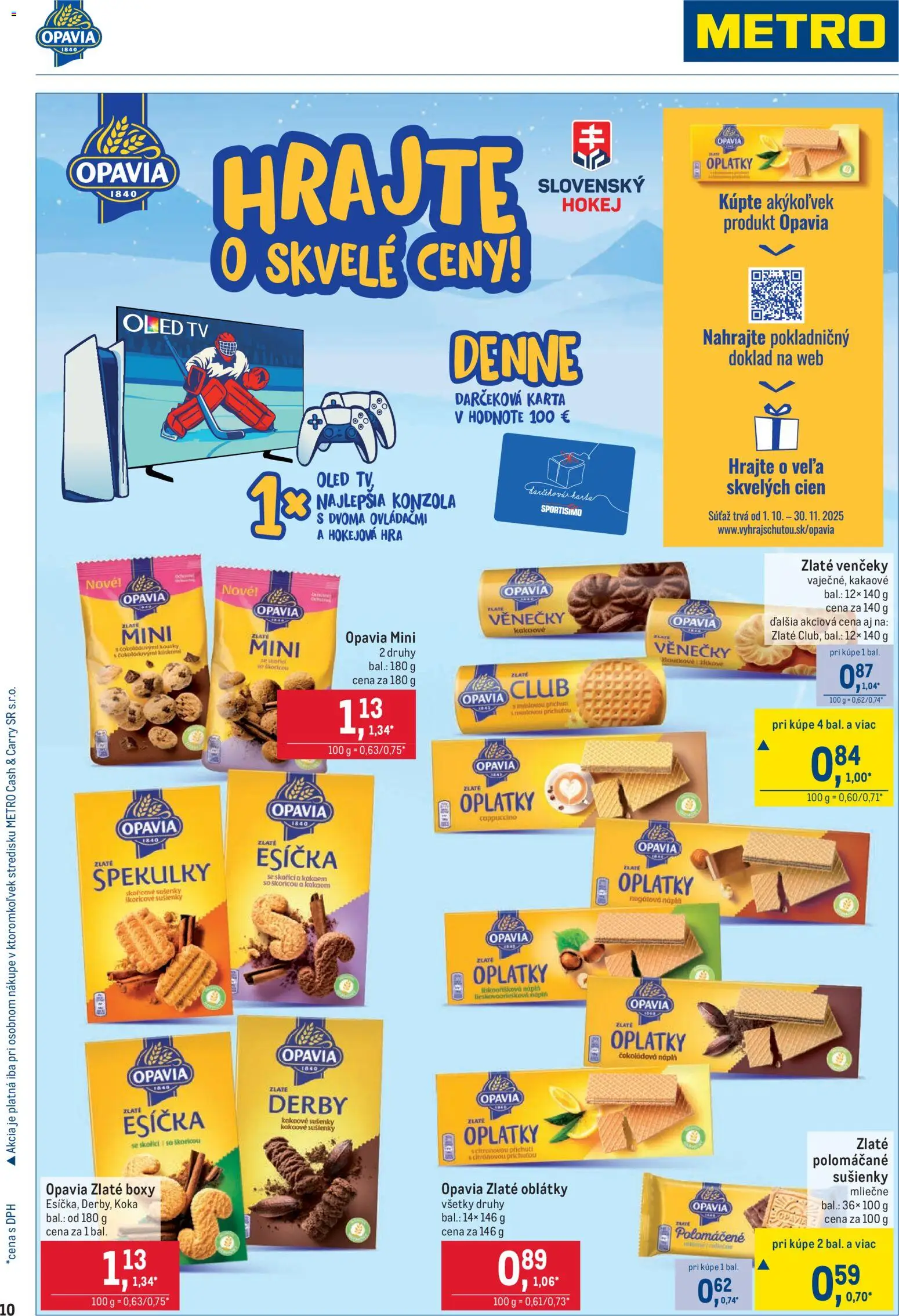 Nové Metro akcie – leták je platný od 05.11.2025 | Strana: 10 | Produkty: Tv, Hra