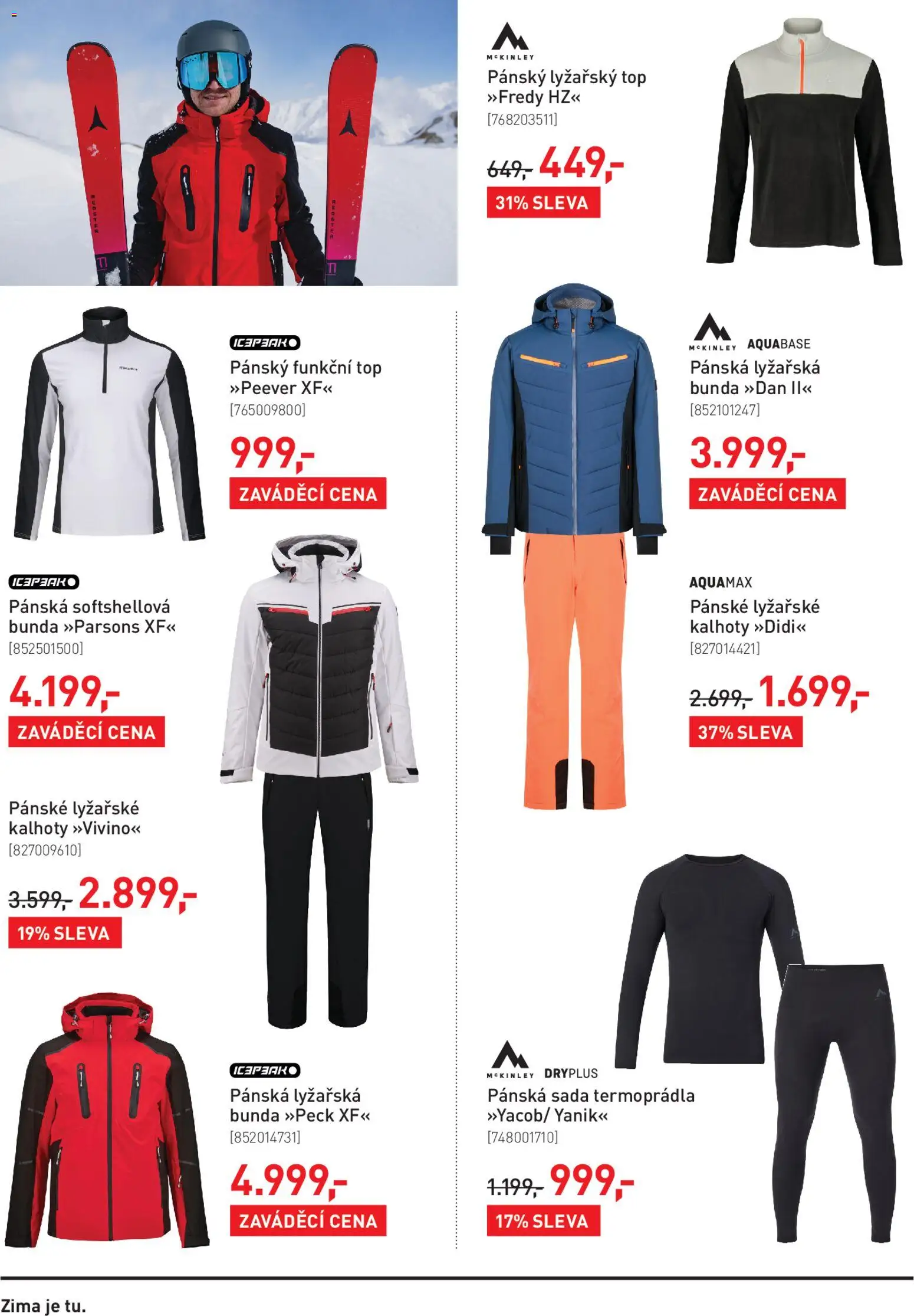 Intersport leták od 12.11.2025 | Strana: 4 | Produkty: Bunda, Kalhoty