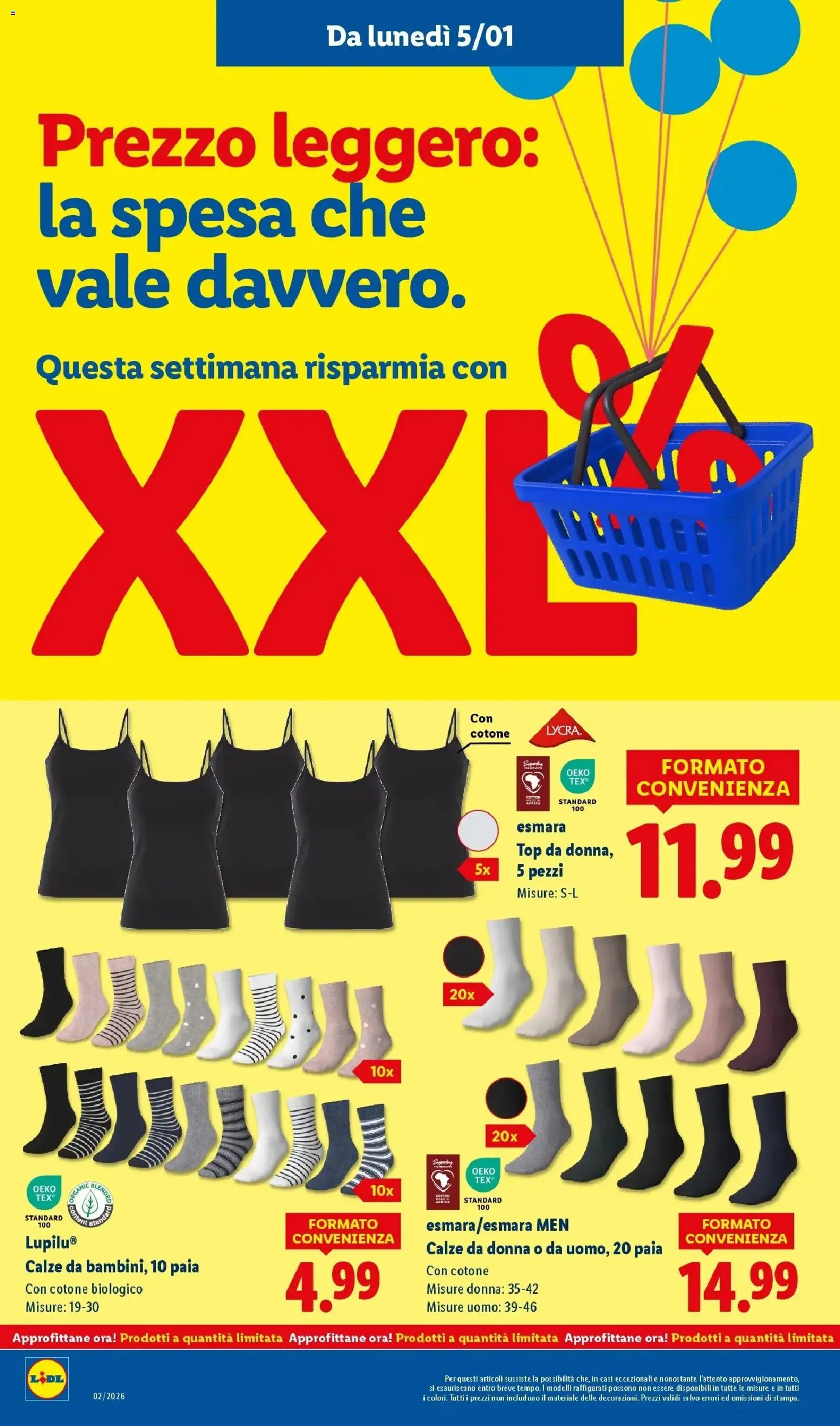 Volantino Lidl del 05.01.2026 | Pagina: 10 | Prodotti: Top