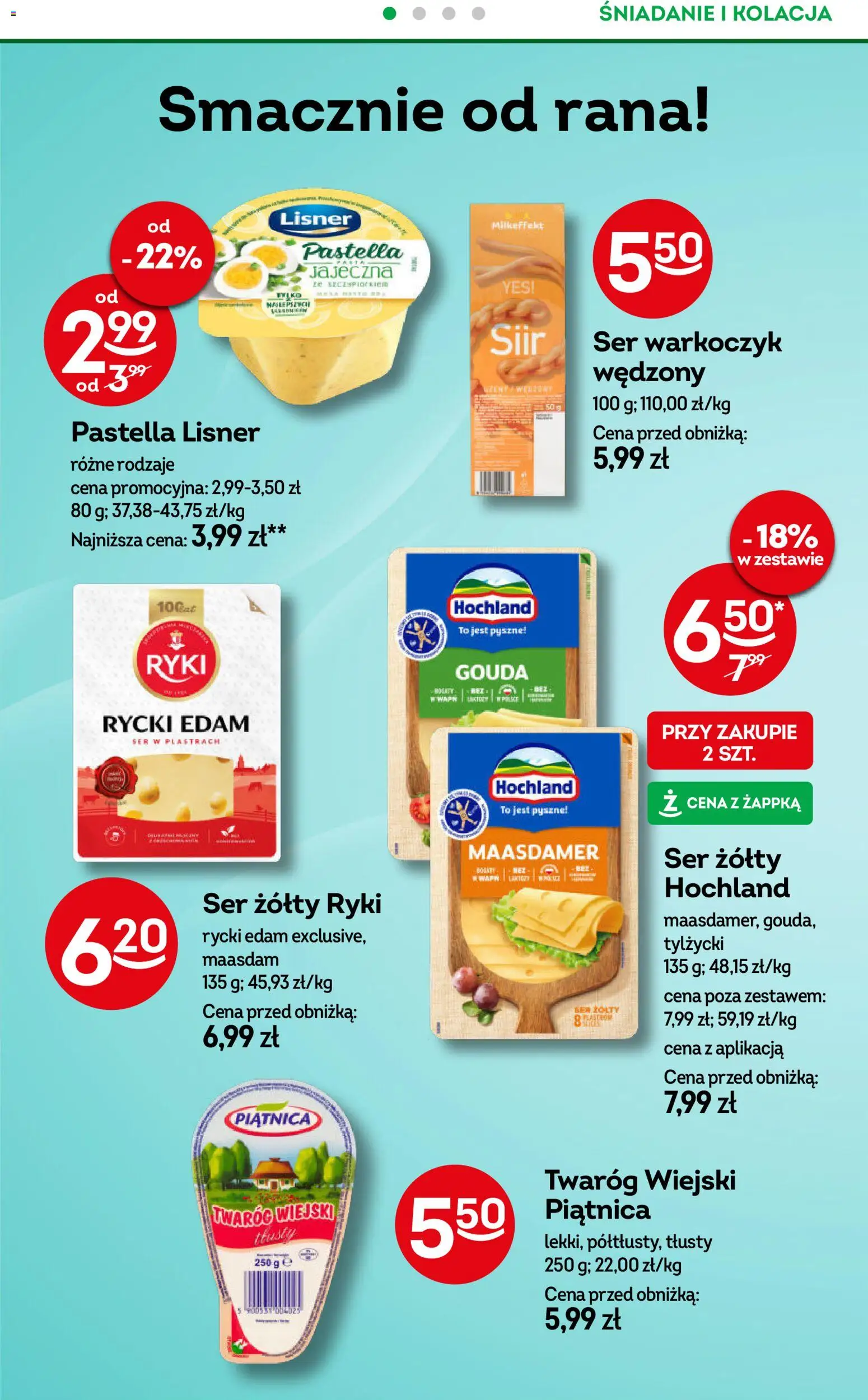 Żabka Gazetka - Codzienne produkty od 28.01.2026 | Strona: 12 | Produkty: Ser żółty, Ser, Twaróg