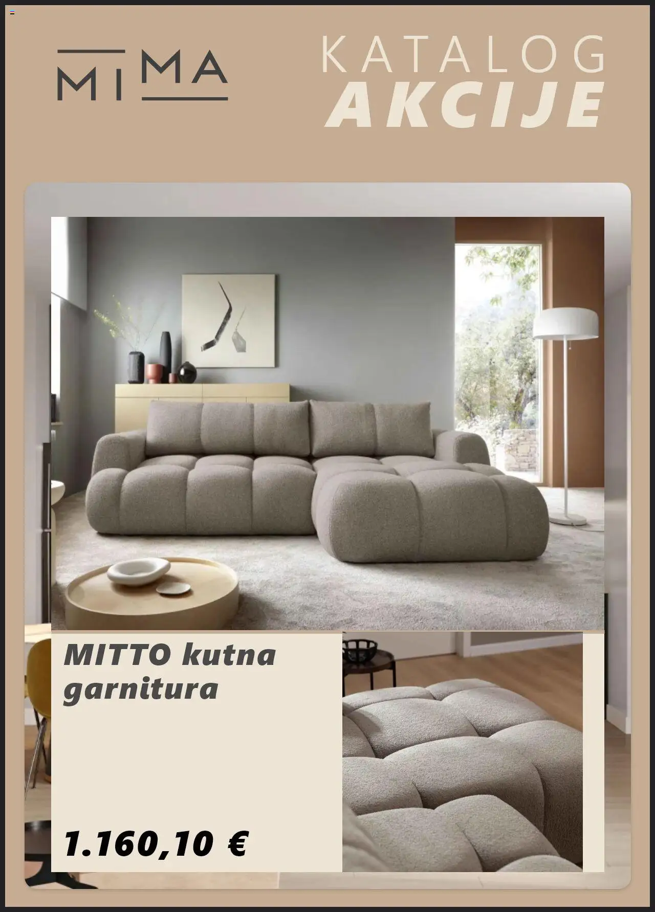 Mima namještaj katalog | vrijedi od 01.08.2025 | Stranica: 7 | Proizvodi: Kutna garnitura