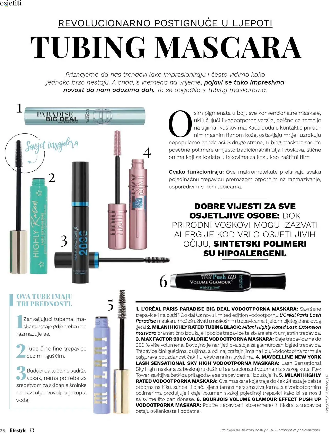 Müller katalog | vrijedi od 11.08.2025 | Stranica: 38 | Proizvodi: Maskara, Voda, Maybelline