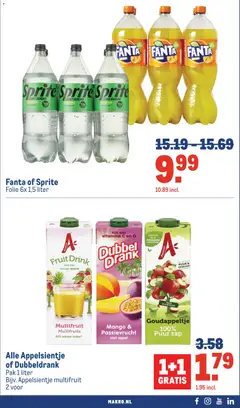 Makro - Folder - Voorbeeld van een folder van Makro, geldig van 14.01.2026 | Pagina: 39 | Producten: Zuivel, Sap, Sprite, Mango