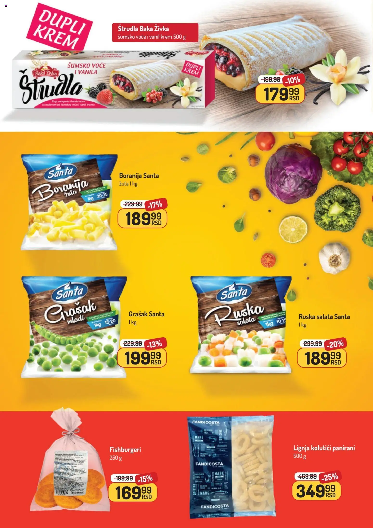 Aman katalog - važi od 05.01.2026 | Strana: 22 | Proizvode: Boranija, Salata, Grašak, Štrudla