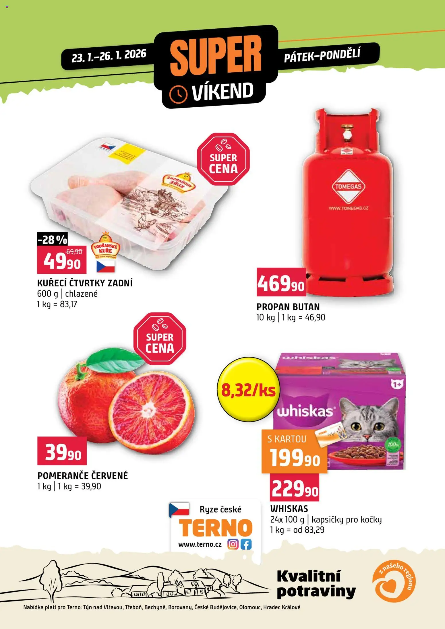 Terno leták - Super víkend od 23.01.2026 | Strana: 1