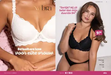 Wibra - Folder - Voorbeeld van een folder van Wibra, geldig van 03.11.2025 | Pagina: 3 | Producten: Bh, Slip