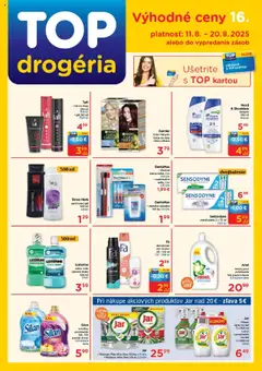 TOP Drogéria leták - náhľad platný od 11.08.2025
