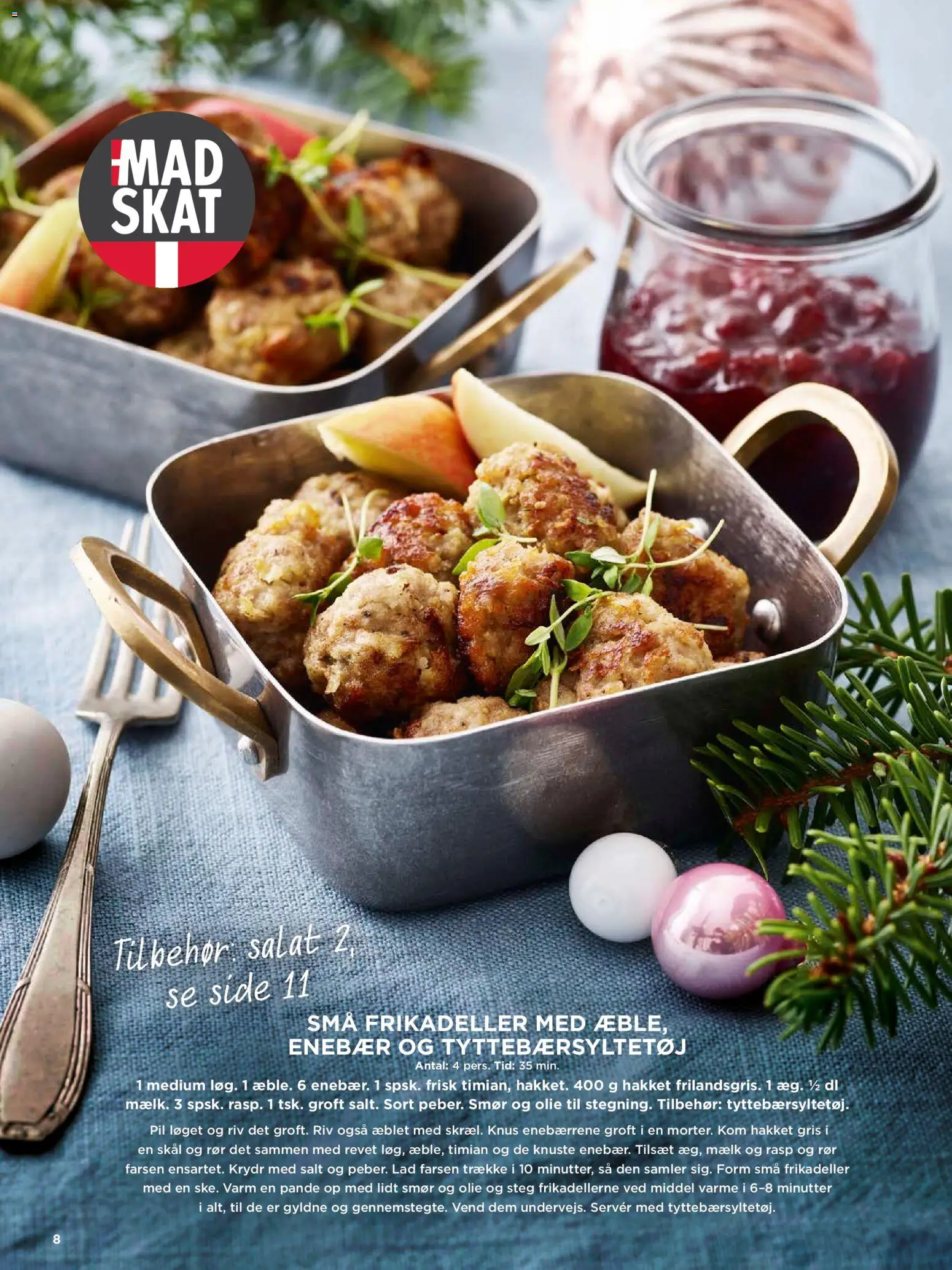 Meny tilbudsavis – gyldig fra 28.11.2025 | Side: 8 | Produkter: Olie, Rasp, Salt, Timian