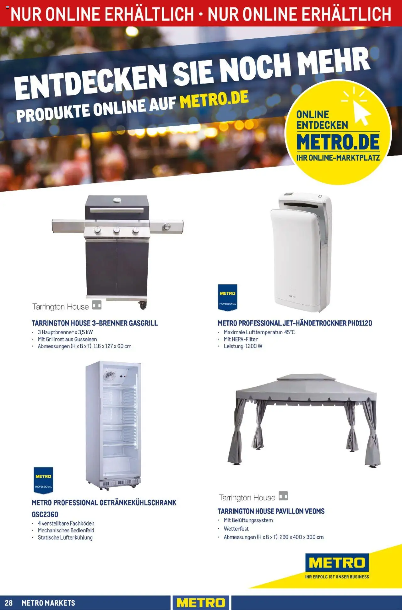 Metro Sortimentskatalog Vereine & Feste – gültig ab 01.06.2024 | Seite: 46