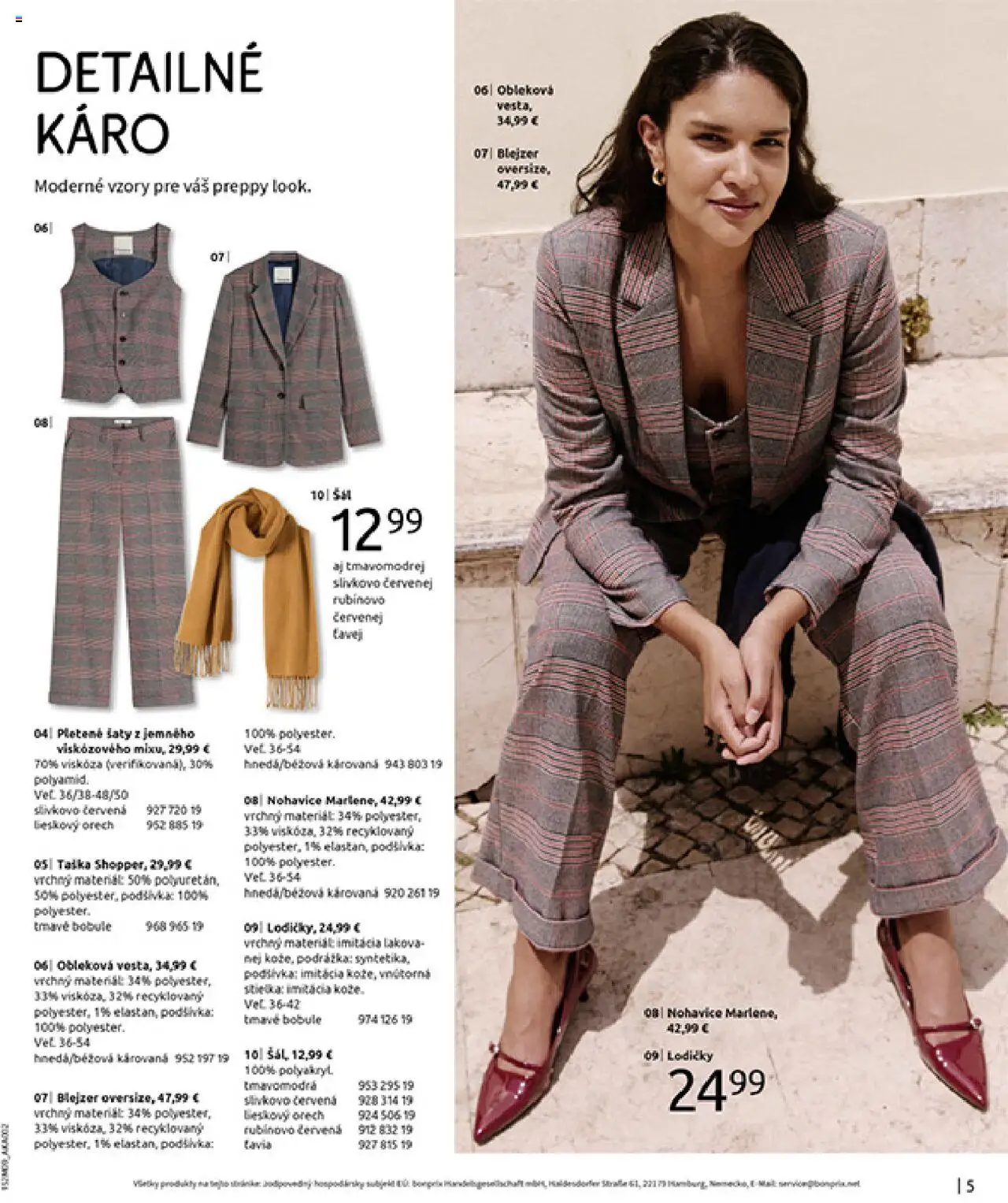 Nové Bonprix akcie – leták je platný od 14.10.2025 | Strana: 7 | Produkty: Šaty, Nohavice, Lodičky