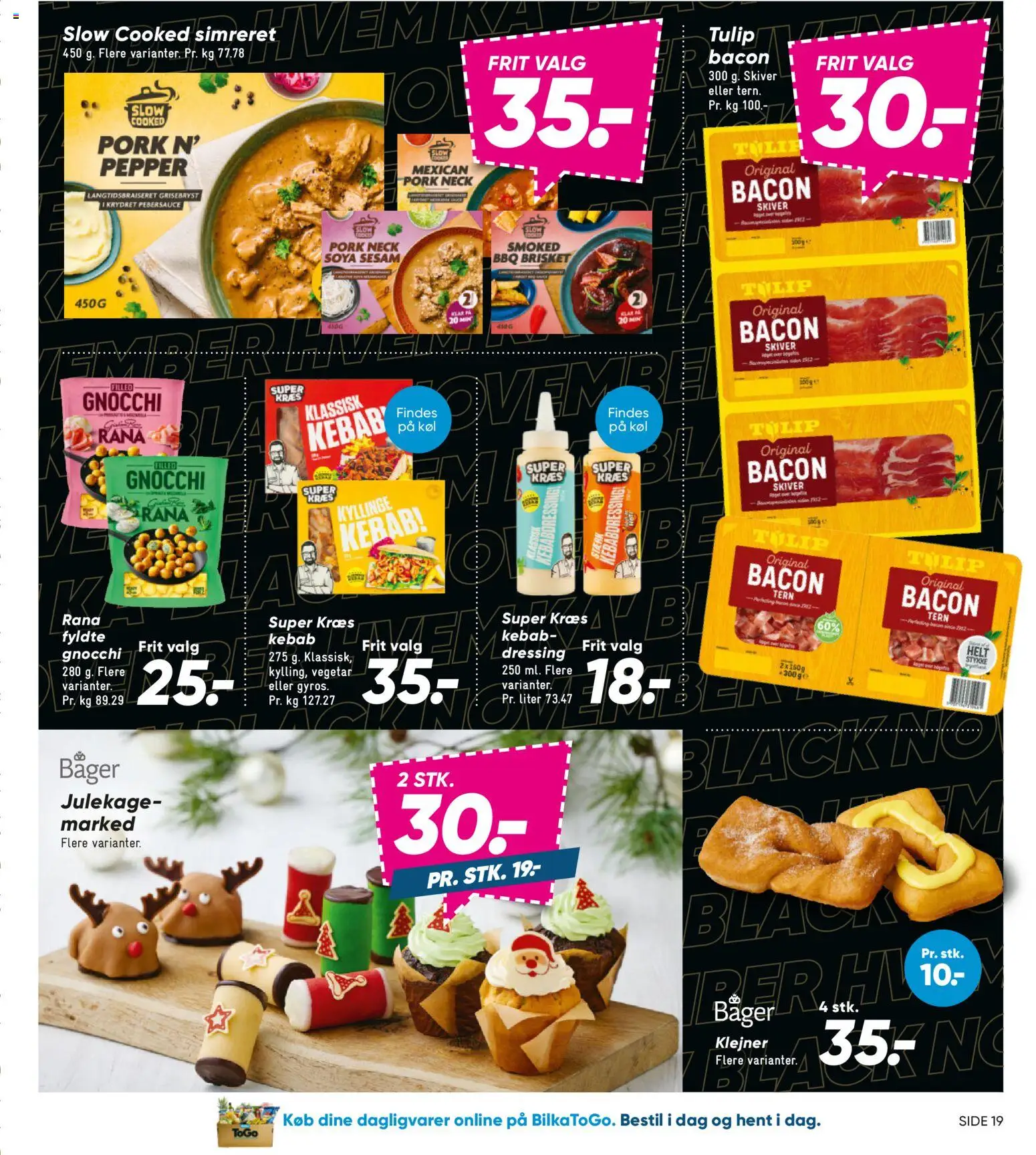Bilka tilbudsavis – gyldig fra 14.11.2025 | Side: 24 | Produkter: Kebab, Dressing, Bacon