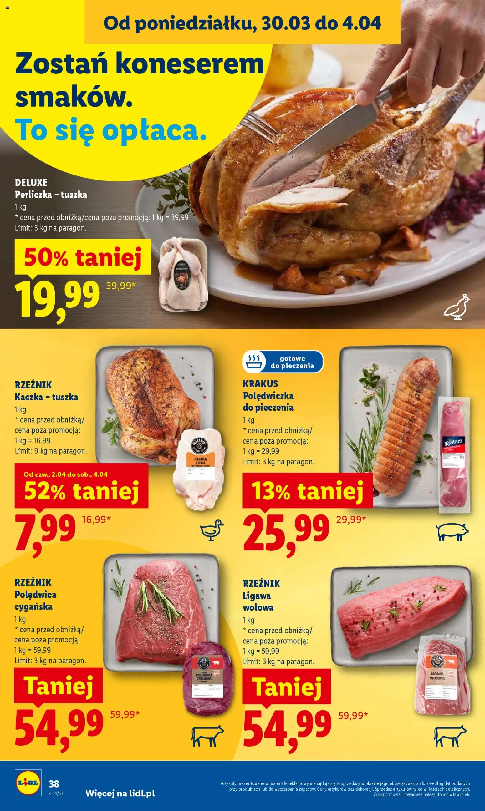 Lidl Polsko leták od 02.04.2026 | Strana: 40 | Produkty: Deluxe