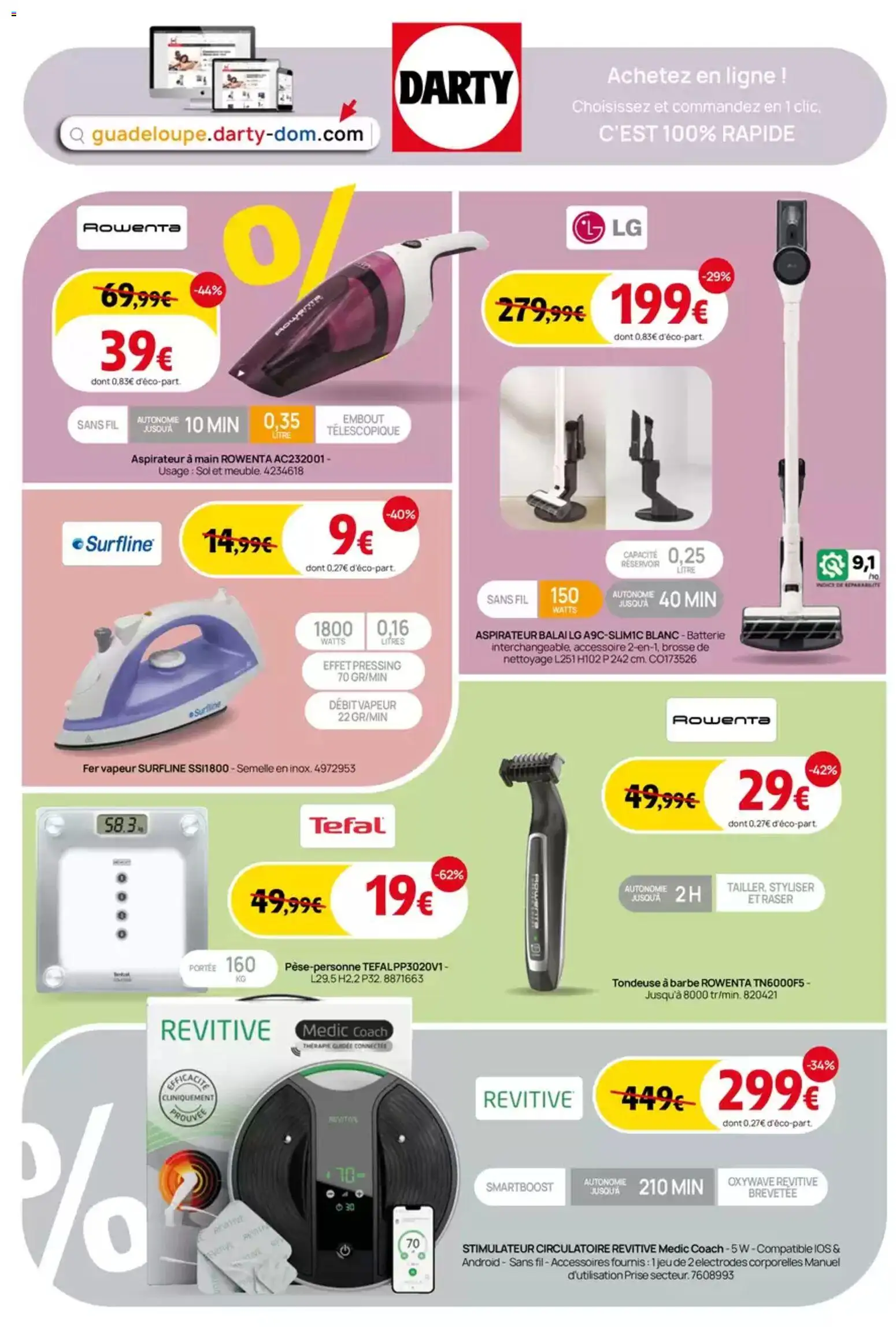 {H1} | Page: 7 | Produits: Aspirateur, Brosse, Balai, Aspirateur balai