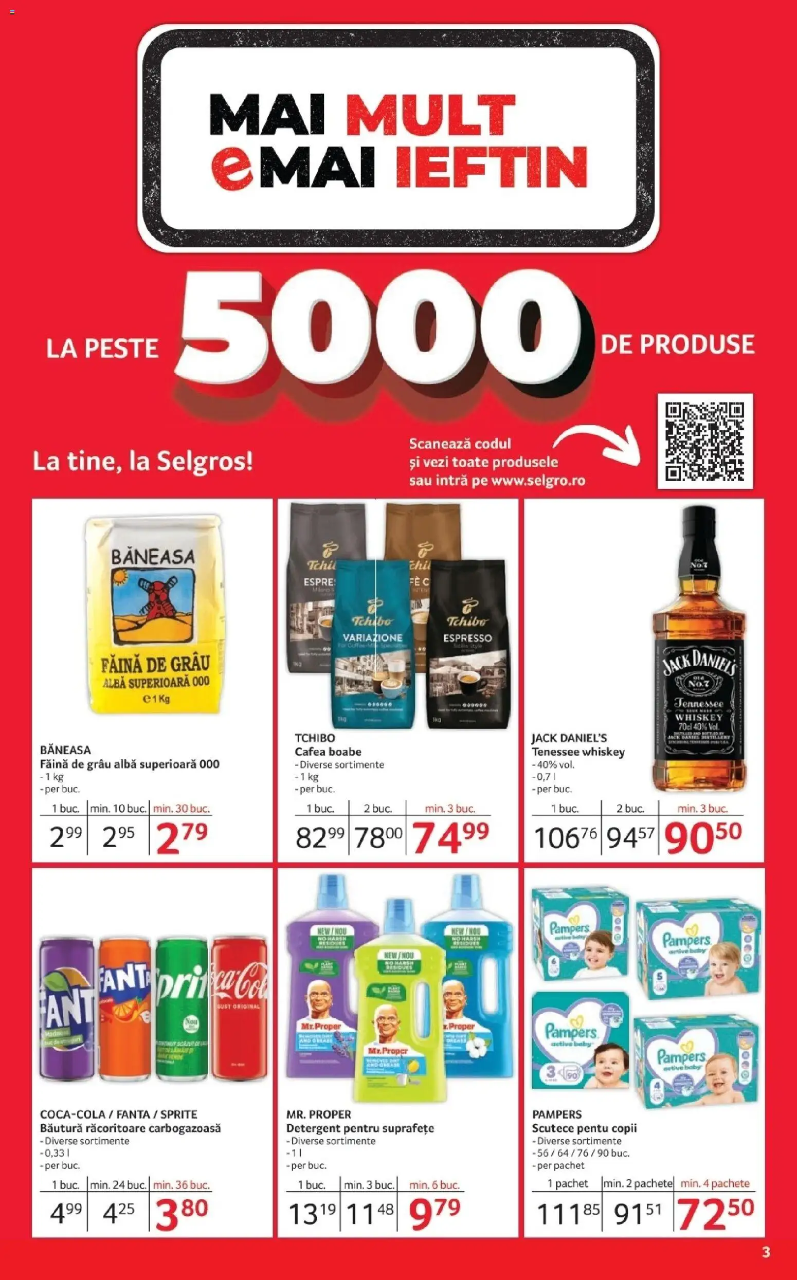Noul catalog Selgros – valabil de la 14.11.2025 | Pagină: 4 | Produse: Pește, Detergent, Whiskey, Scutece