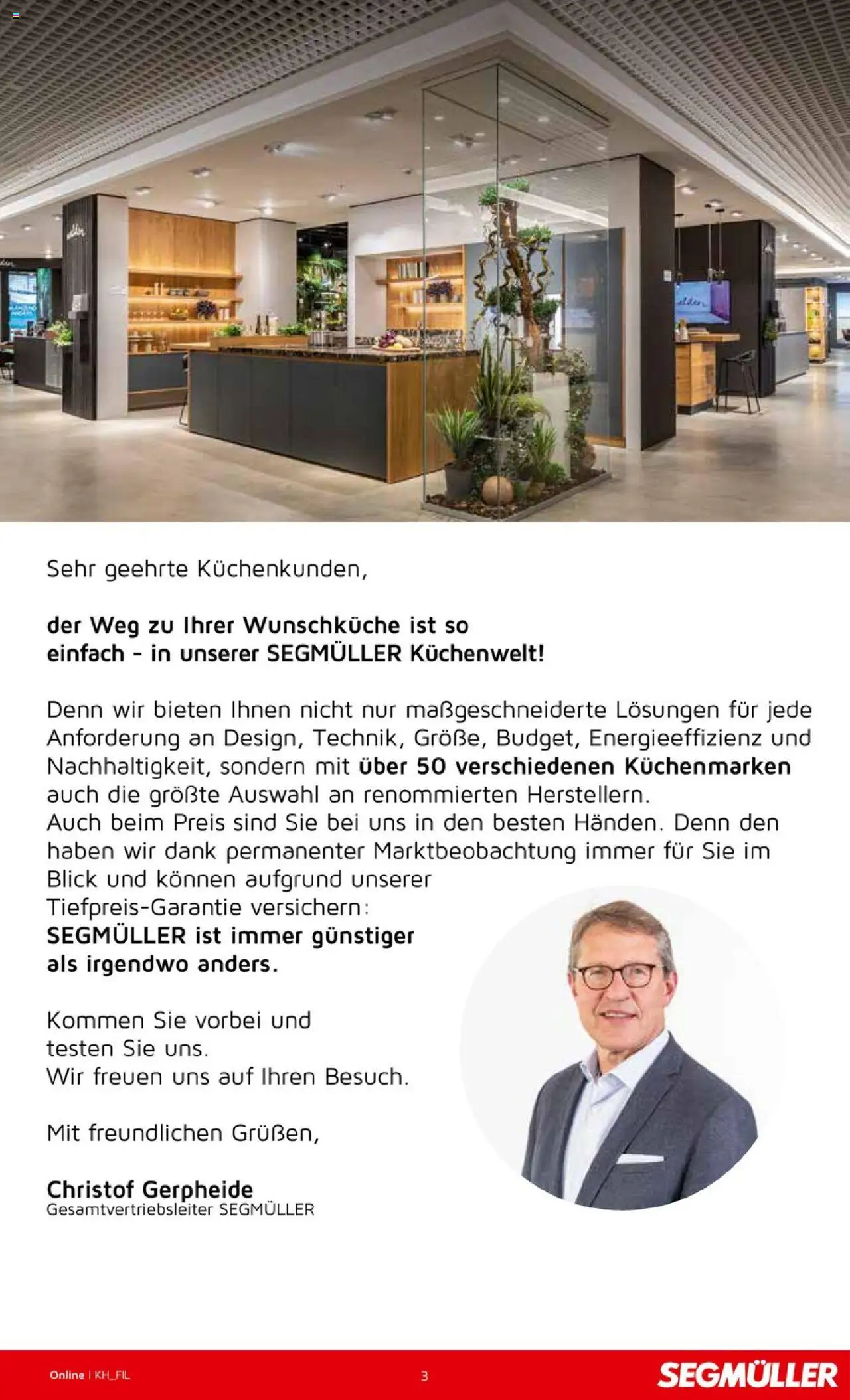 Segmüller Küchenkatalog – gültig ab 16.09.2025 | Seite: 3