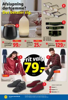Lidl - Tilbudsavis gyldig fra 30.11.2025 | Side: 19 | Produkter: Pyjamas, Hjemmesko, Søm