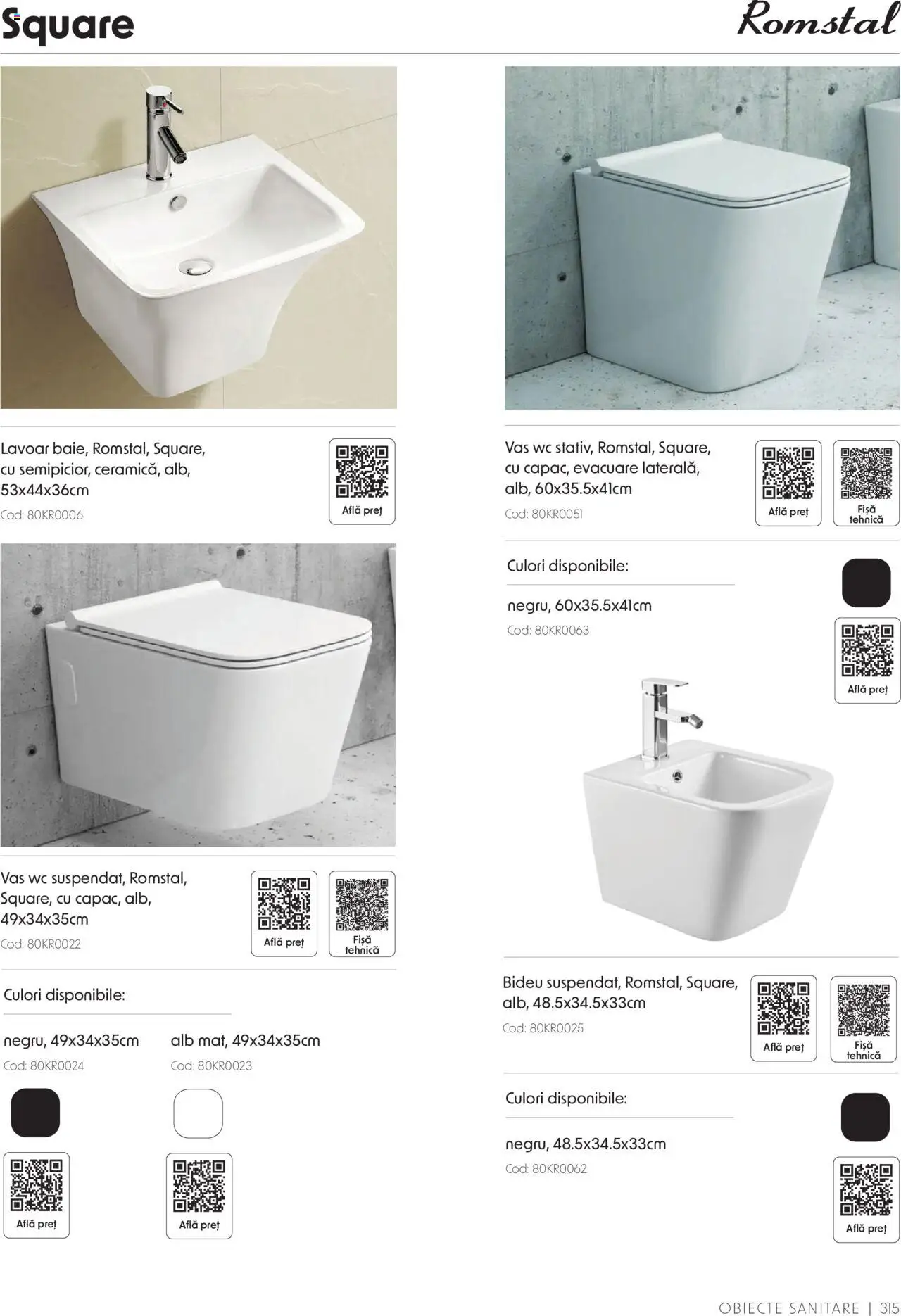 Catalog Romstal – valabil de la 25.11.2024 | Pagină: 315 | Produse: Lavoar