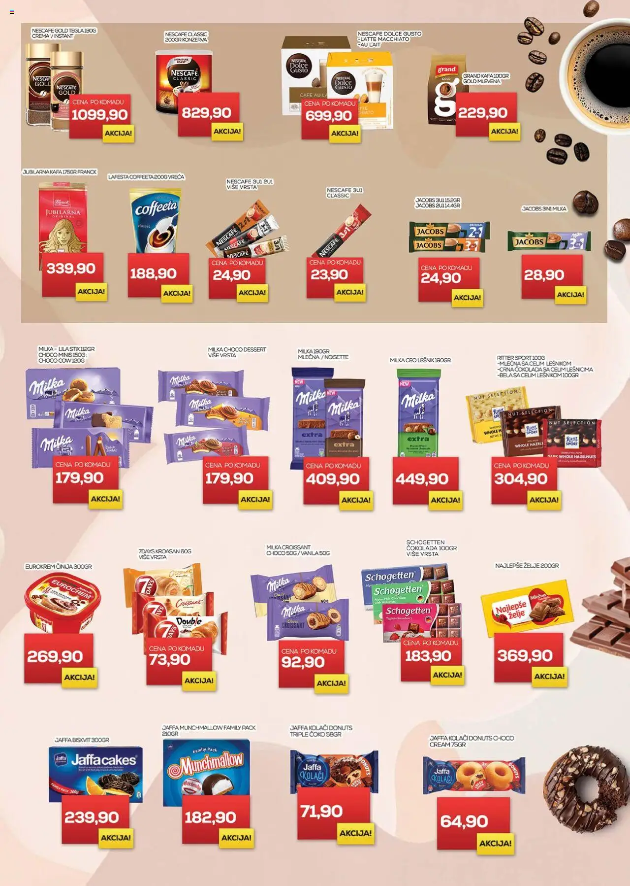 Medius katalog - važi od 09.09.2025 | Strana: 11 | Proizvode: Munchmallow, Lešnik, Čokolada, Tegla