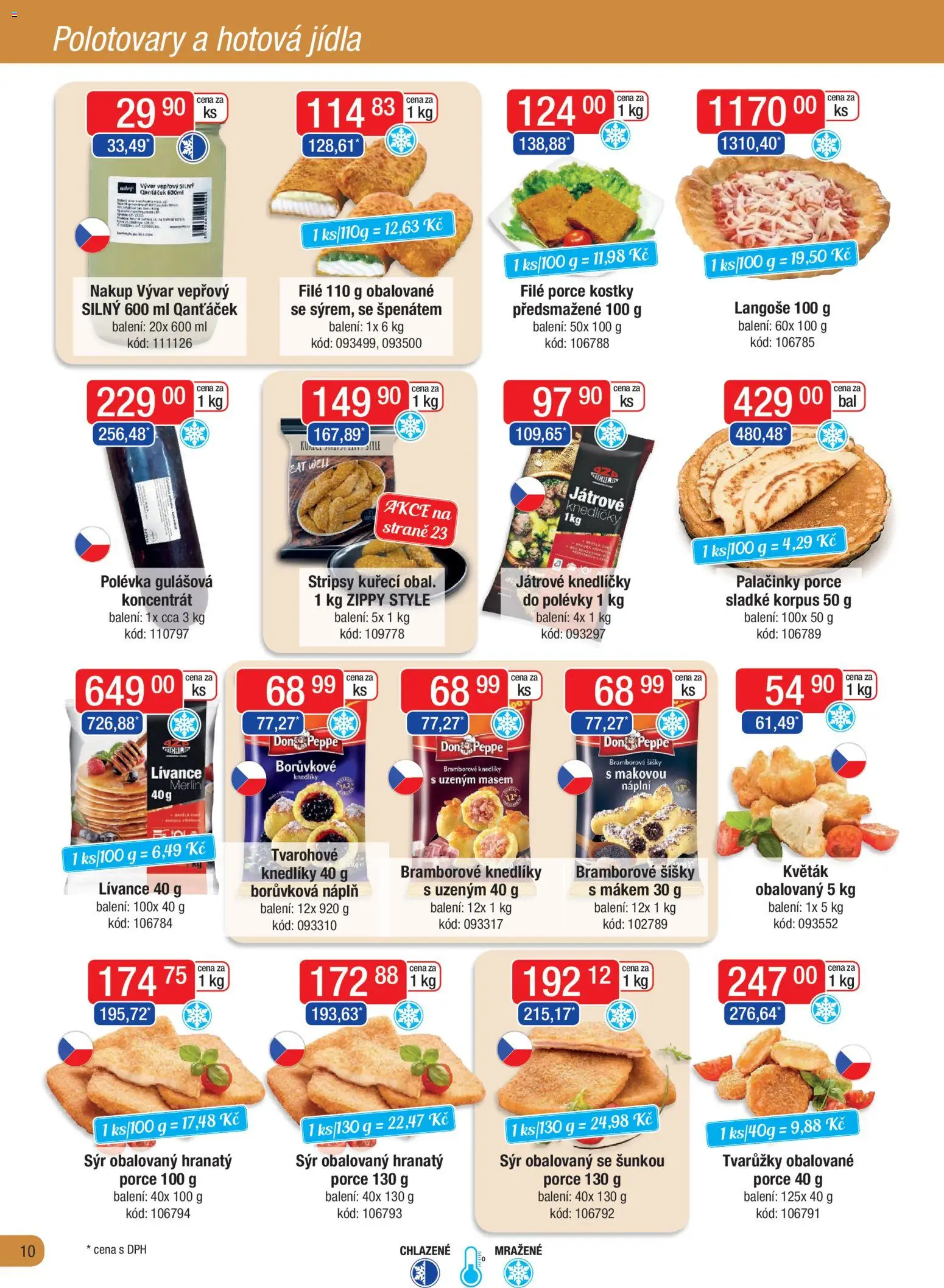 Astur & Qanto leták - Velkoobchod fresh 12/2025 od 01.12.2025 | Strana: 10 | Produkty: Sýr, Vývar, Kostky, File