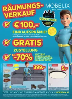 Möbelix Räumungs-Verkauf ab 30.12.2025 gültig