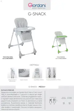 Anteprima del volantino Prenatal Seggioloni catalogo valido a partire dal 04.12.2025 | Pagina: 5 | Prodotti: Poggiapiedi, Vassoio