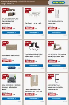 Praktiker akciós újság - amely érvényes a következő dátumtól: 26.02.2026 | Oldal: 29