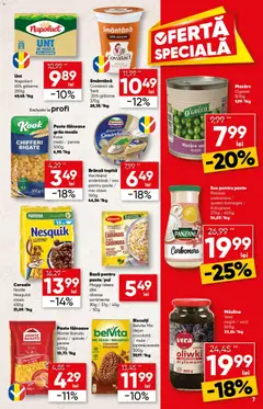 Ofertele Profi valabile de la 12.11.2025 | Pagină: 7 | Produse: Măsline, Ouă, Paste, Biscuiți