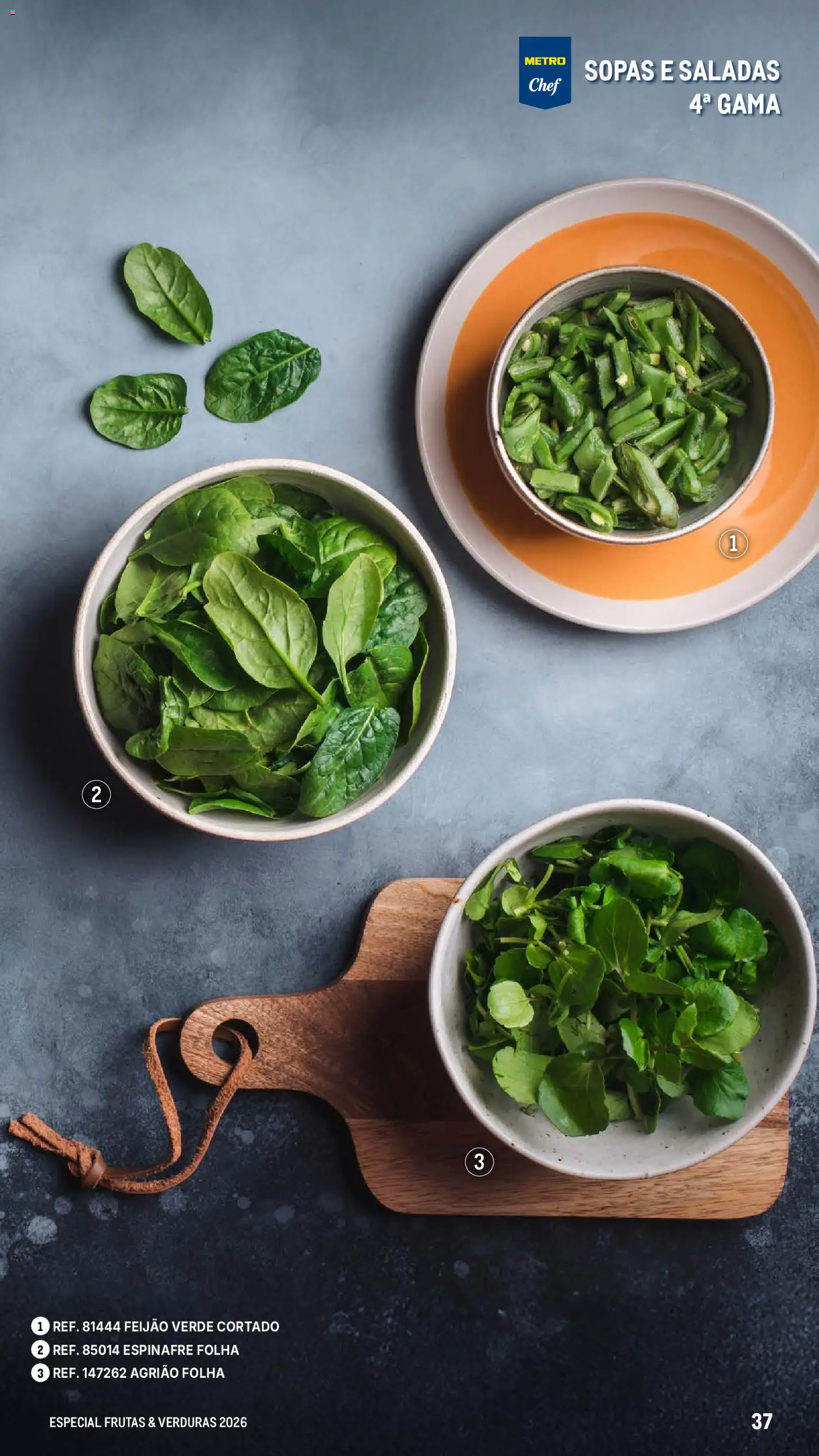 Makro Especial Frutas e Verduras 2026 │ válido de 06.03.2026 | Página: 37 | Produtos: Saladas, Agrião