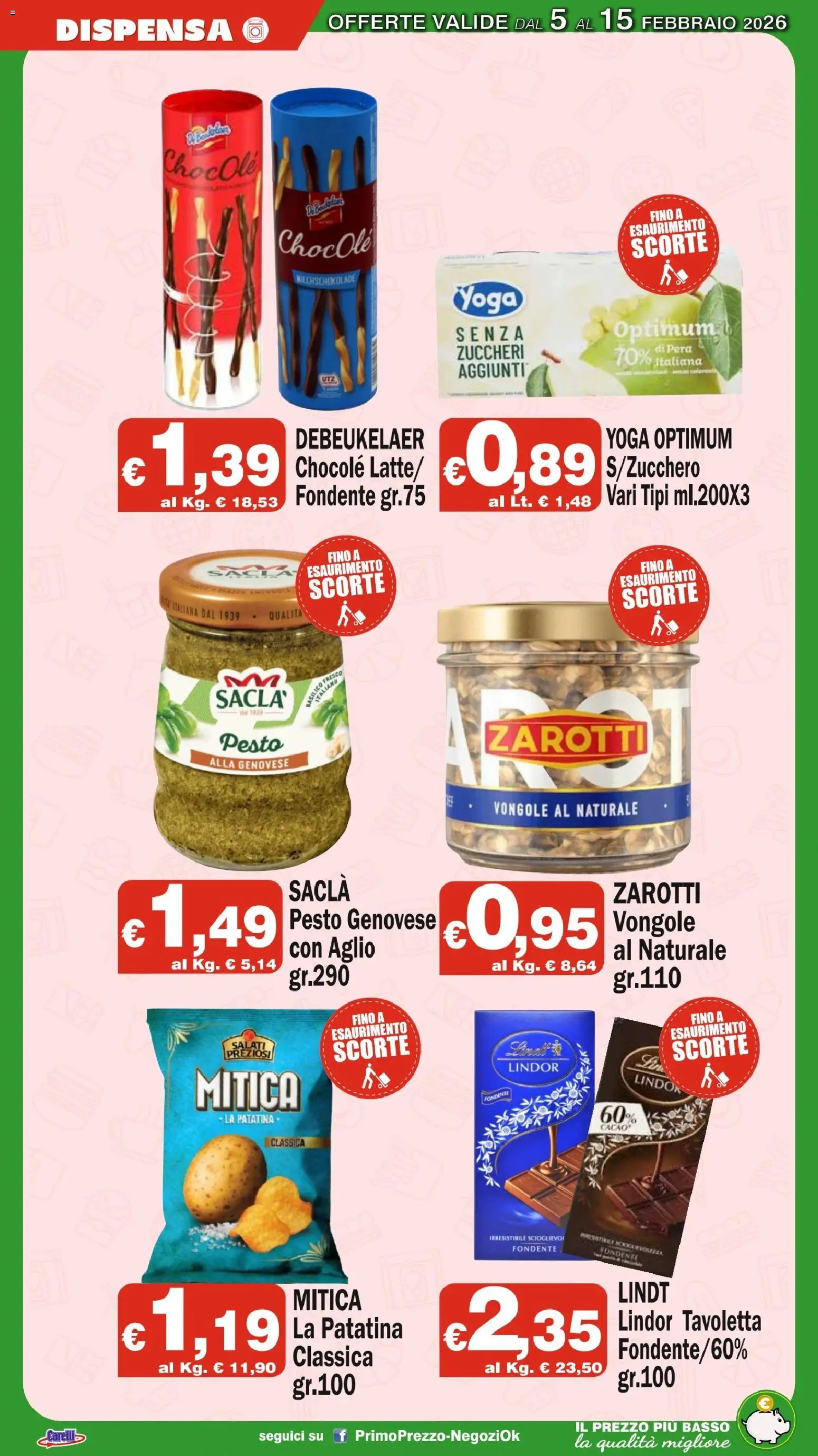 Volantino Primo Prezzo del 05.02.2026 | Pagina: 16