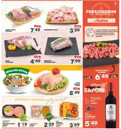 Volantino Interspar del 28.07.2025 | Pagina: 5 | Prodotti: Arrosto, Pollo, Insalata, Suino