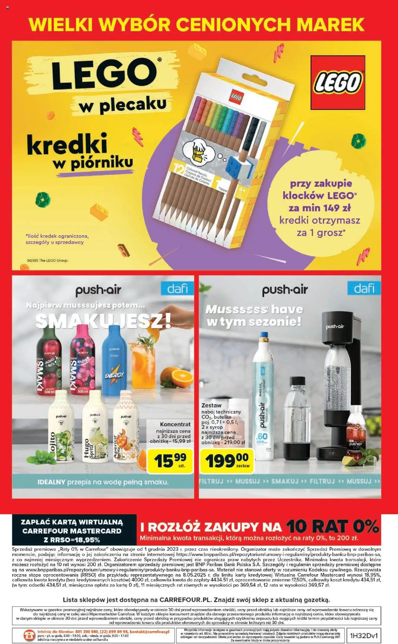 Carrefour Gazetka - Cenione marki, super ceny od 04.08.2025 | Strona: 54 | Produkty: Karta, Syrop, Lego, Mięta