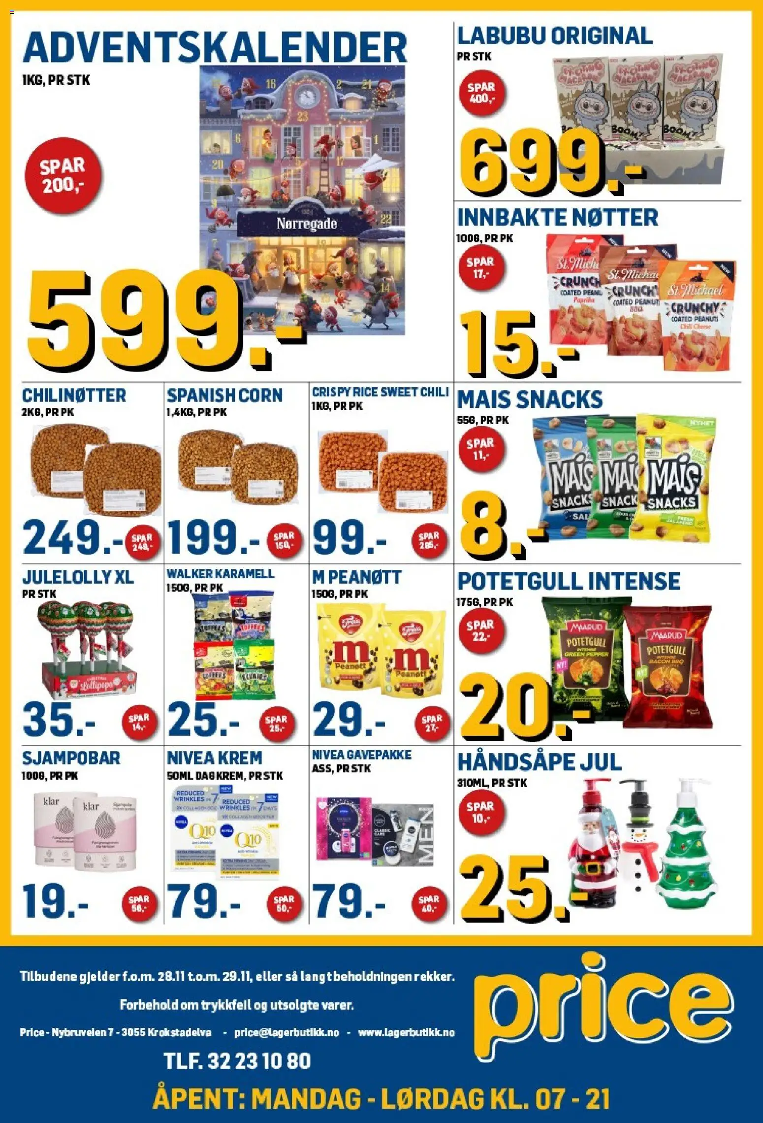 {H1} | Side: 4 | Produkter: Håndsåpe, Desk, Krem, Potetgull