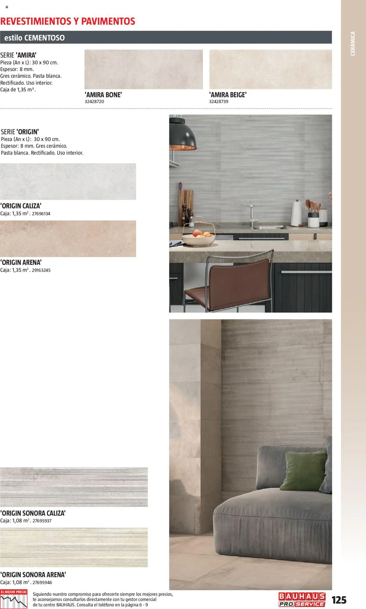 Bauhaus - ProService  │ válido desde el 24.02.2025 | Página: 125 | Productos: Pasta, Té, Teléfono, Caja