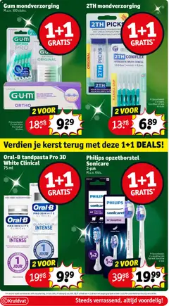 Kruidvat folder week 50 - Voorbeeld van een folder van Kruidvat, geldig van 08.12.2025 | Pagina: 3 | Producten: La, Mondverzorging, Gum, Kan