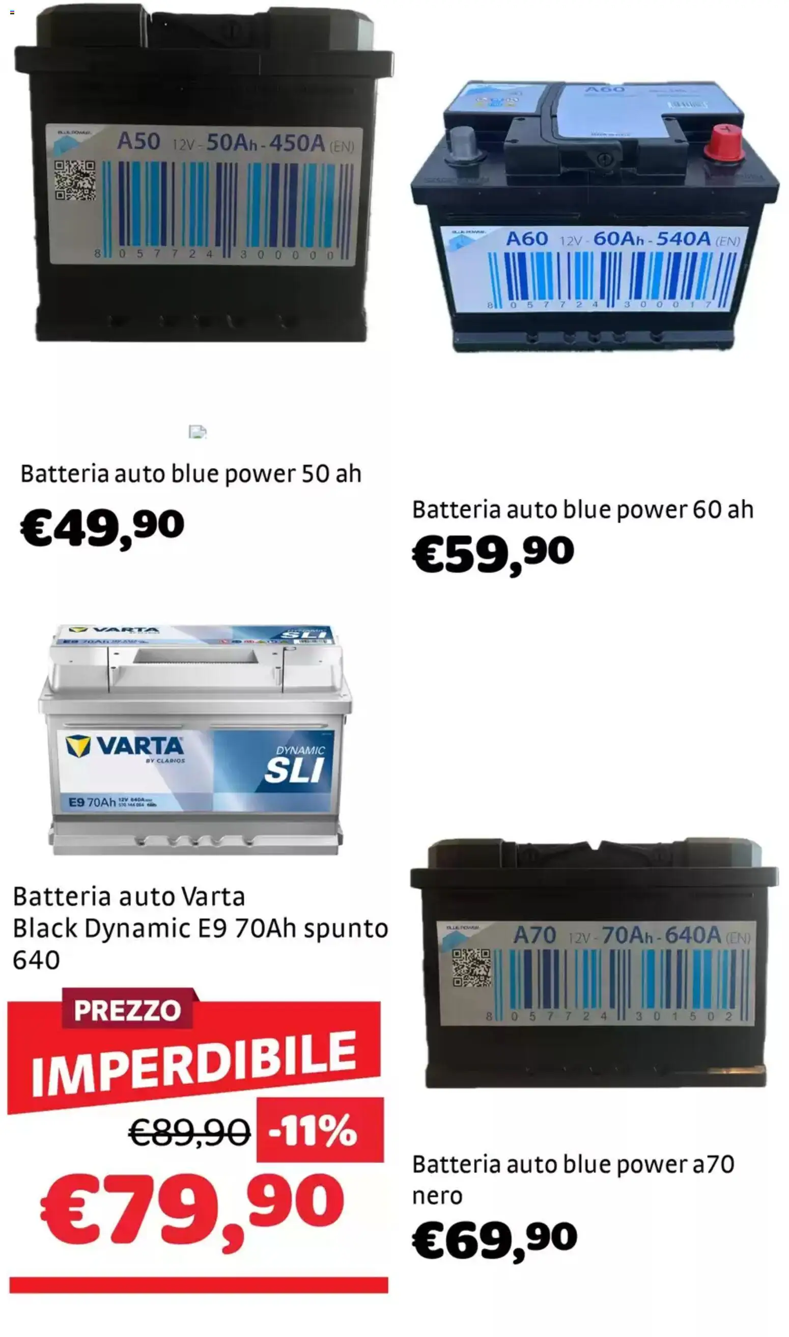 Volantino Brico Center del 04.02.2026 | Pagina: 27 | Prodotti: Batteria