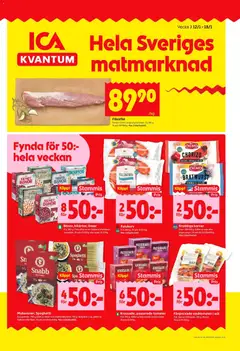 ICA Kvantum - Tyresö - Förhandsvisning av reklamblad från butik ICA Kvantum aktuell från 12.01.2026