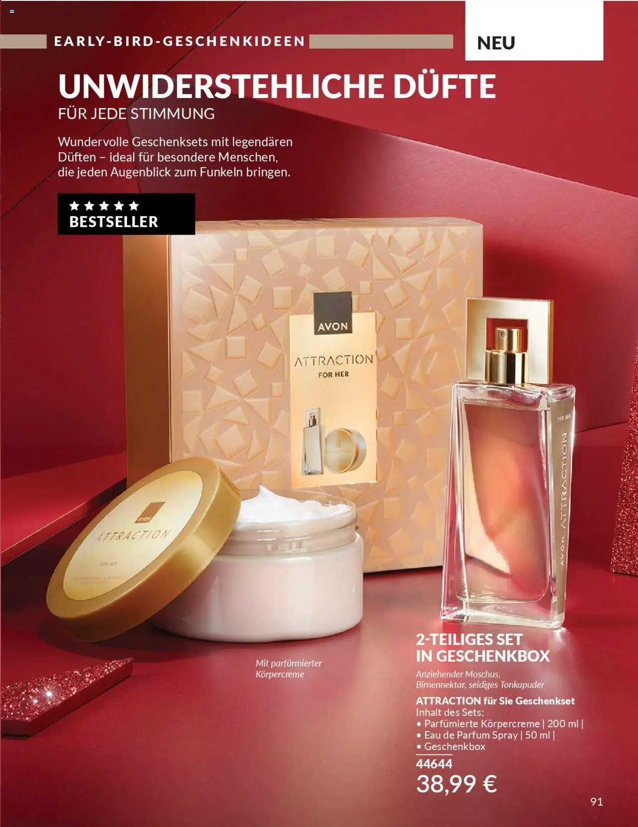 AVON Katalog Oktober 2025 – gültig ab 01.10.2025 | Seite: 93 | Produkte: Parfüm, Körpercreme, Eau de Parfum