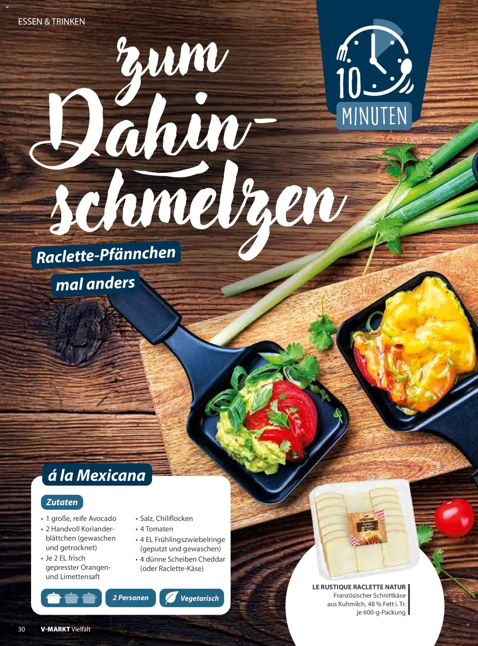 V-Markt - Vielfalt November / Dezember 2025 – gültig ab 01.11.2025 | Seite: 30 | Produkte: Orangen, Tomaten, Avocado, Raclette