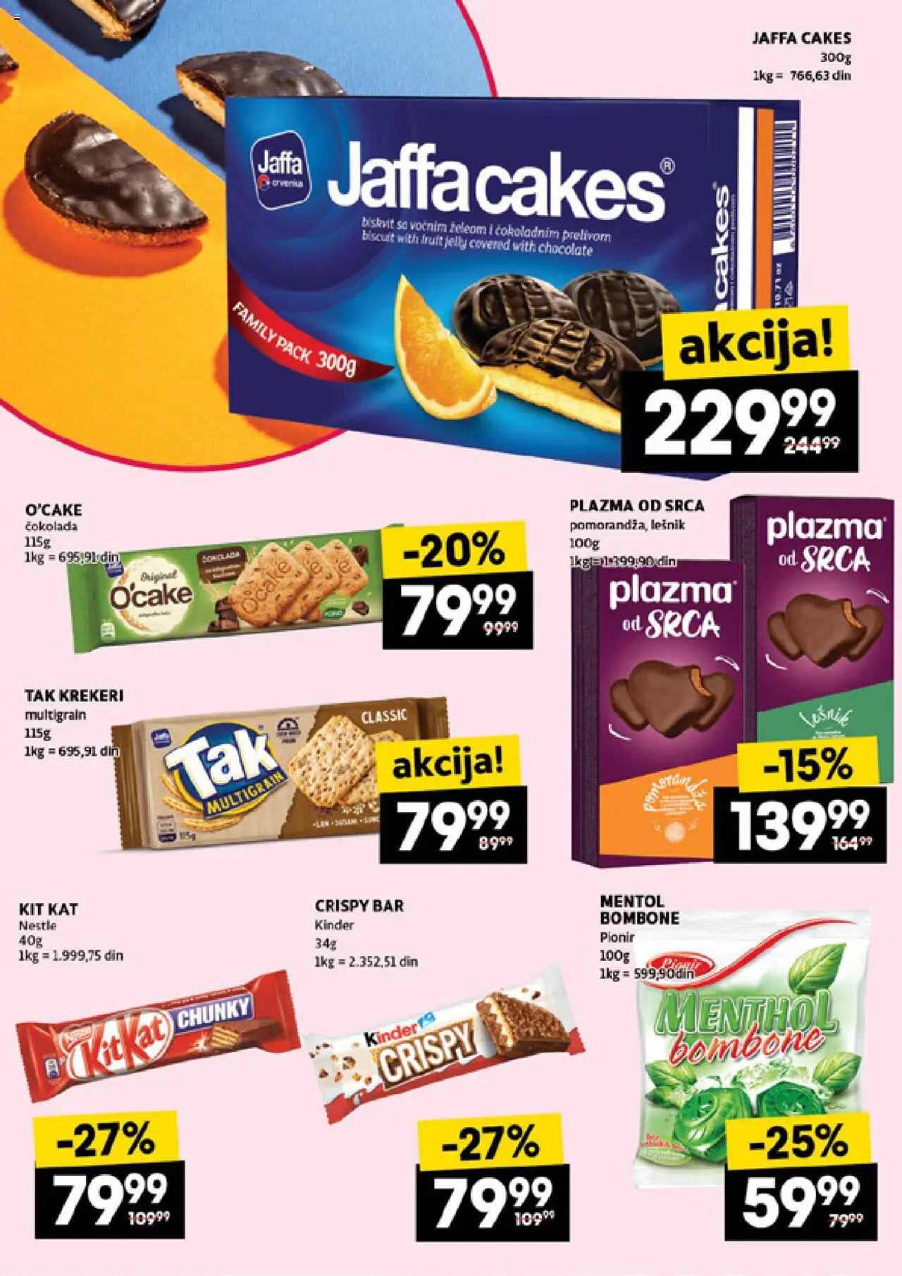 Roda katalog - važi od 21.08.2025 | Strana: 36 | Proizvode: Bombone, Plazma, Čokolada