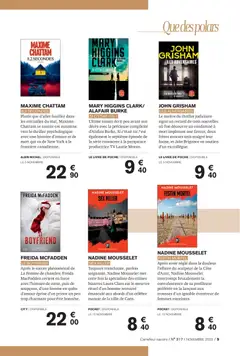 Carrefour - Prévisualisation de Carrefour Magazine valide à partir de 01.11.2025 | Page: 9 | Produits: Règle, Avocats, Thé, Livre